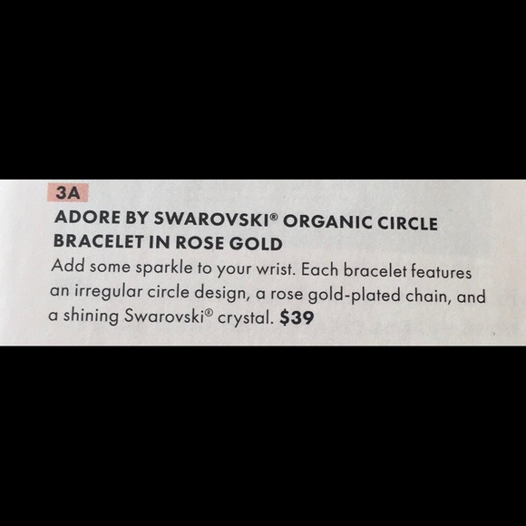 Adore by Swarovski organic circle bracelet - Picture 2 of 2